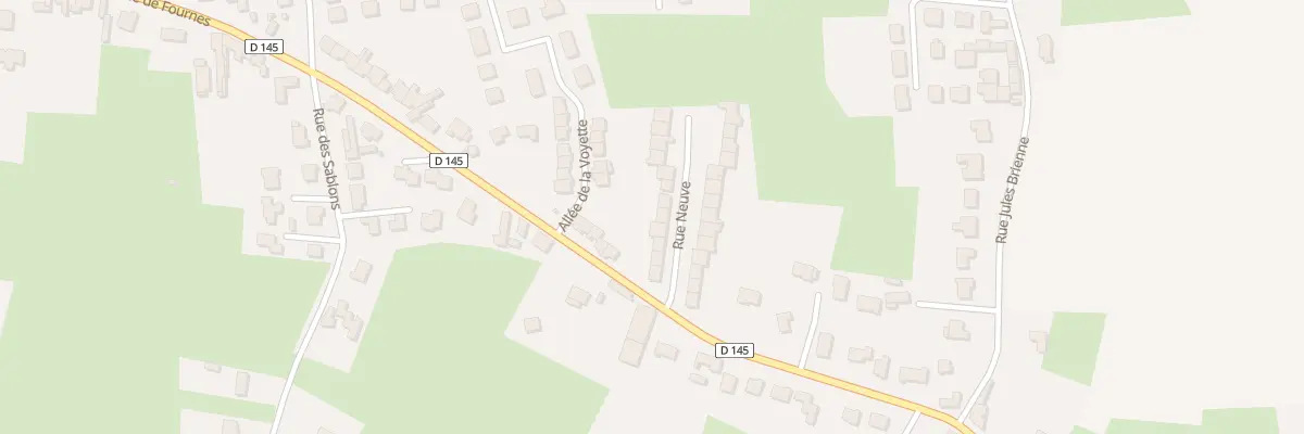 Plan du 9 Rue Neuve à Genech