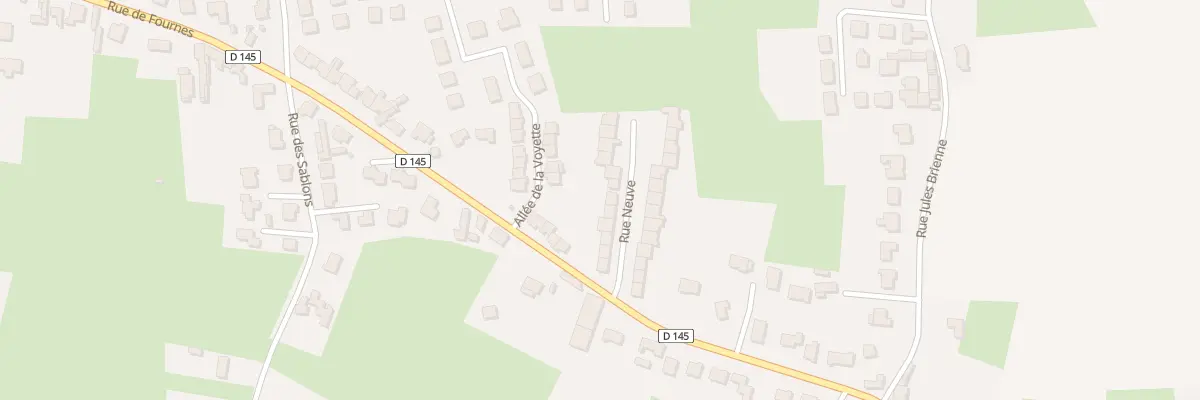 Plan du 11 Rue Neuve à Genech