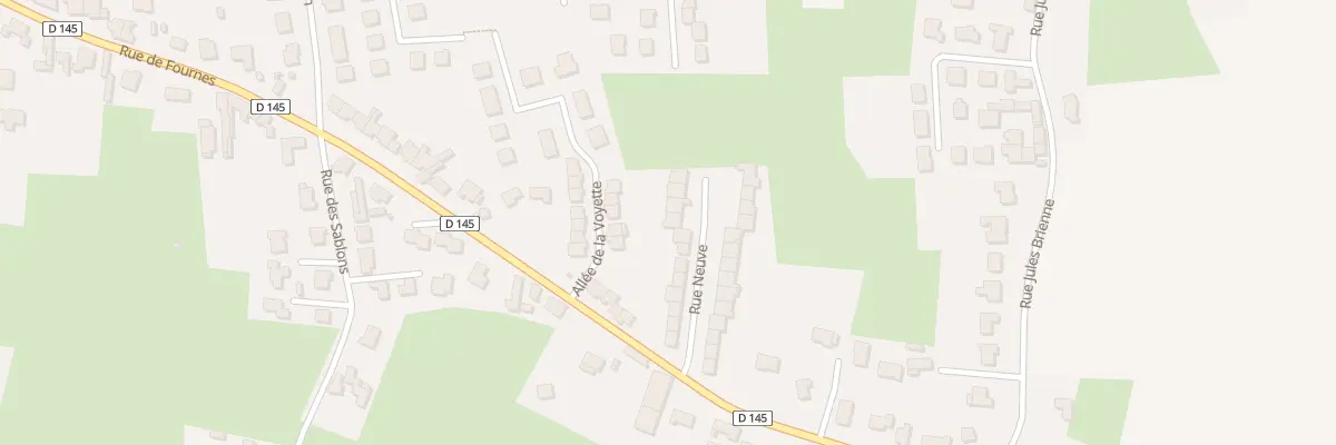 Plan du 17 Rue Neuve à Genech