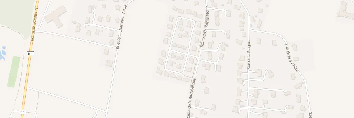 Plan du 8 Lot Domaine du Croix à Pérignat-sur-Allier