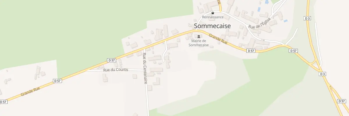 Plan du 21A Le Village à Sommecaise
