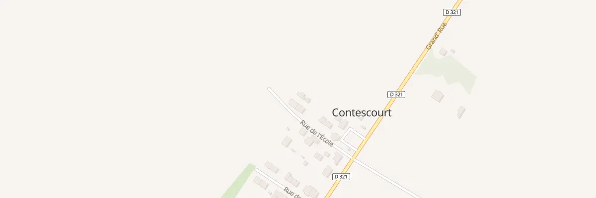 Plan du 7 Rue de l’Ecole à Contescourt