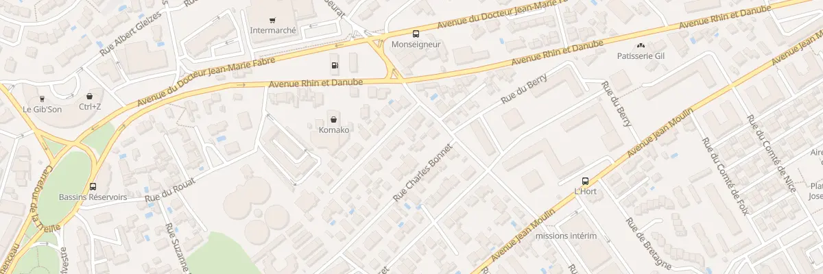 Plan du 5 Rue René Caillié à Béziers