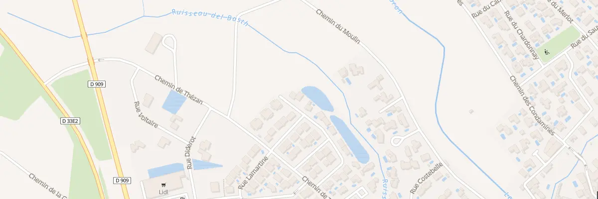 Plan du 28 Rue Molière à Lieuran-lès-Béziers