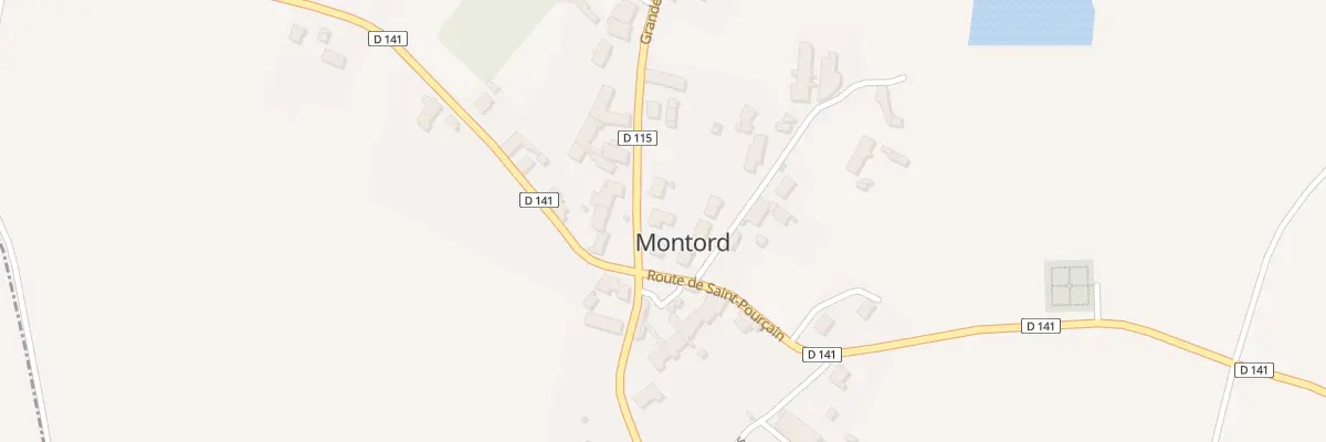 Plan du 4 Gr Grande Rue à Montord