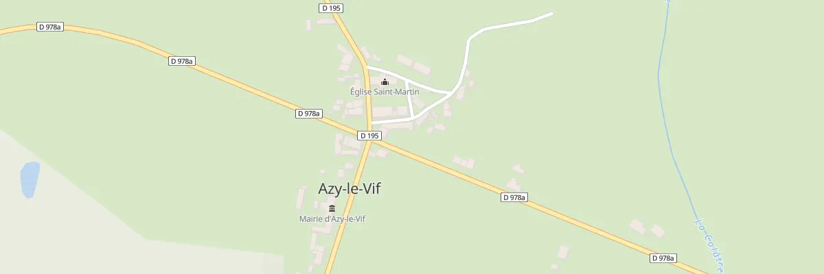 Plan du 5 Rue de la Noue à Azy-le-Vif
