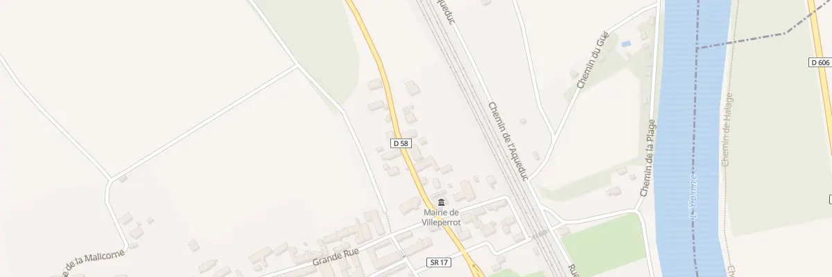 Plan du 12 Rue de Pont-sur-yonne à Villeperrot