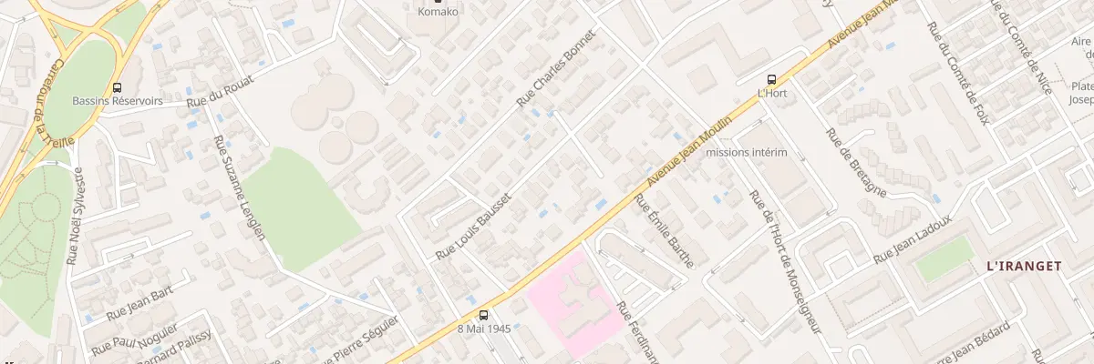 Plan du 15 Rue Louis Bausset à Béziers