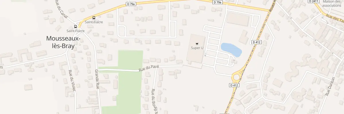 Plan du 225 Rue du Pave à Mousseaux-lès-Bray