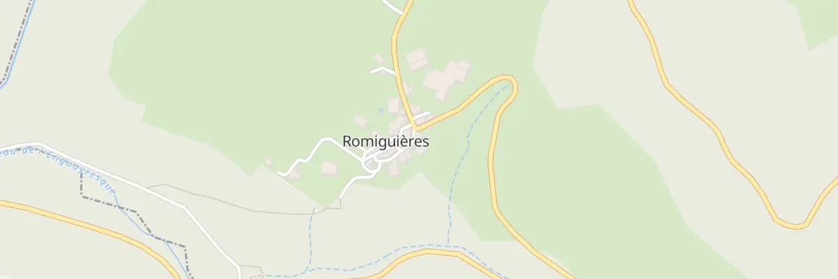 Plan du 1 Rue des Tilleuls à Romiguières
