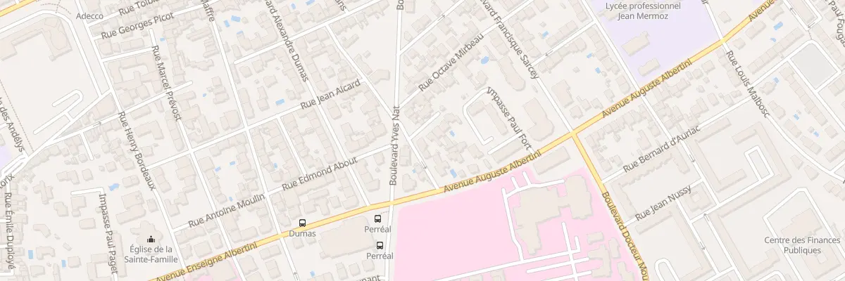 Plan du 5 Rue Romain Rolland à Béziers