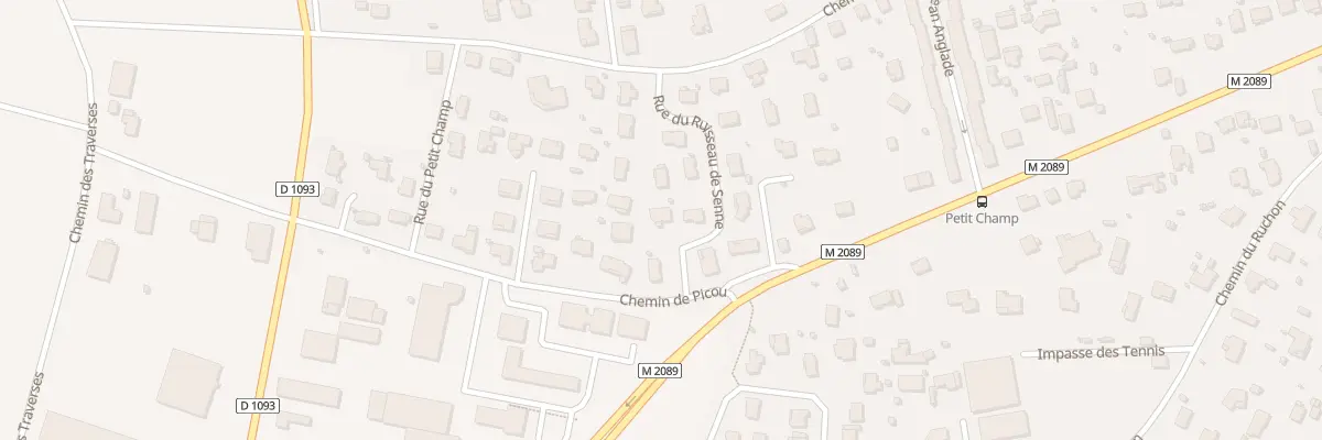 Plan du 18 Rue du Ruisseau de Senne à Pont-du-Château