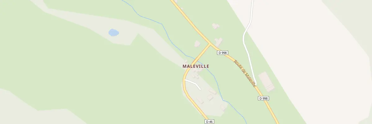 Plan du 5085 Maleville à La Canourgue