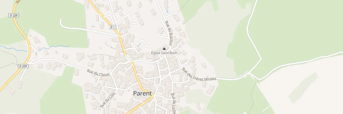 Plan du 6 Rue de l’Eglise à Parent