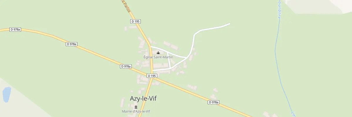 Plan du 9 Rue de la Noue à Azy-le-Vif