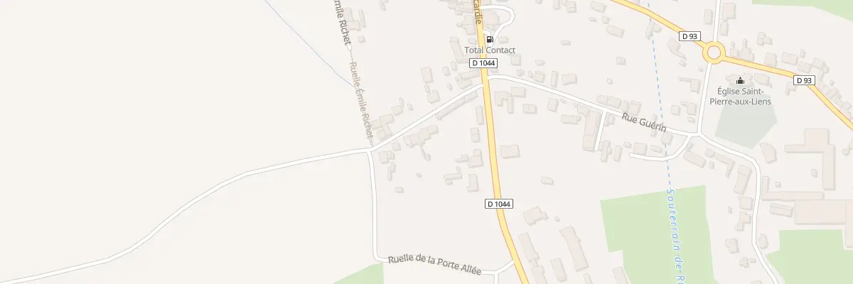 Plan du 3 Rue de Péronne à Bellicourt