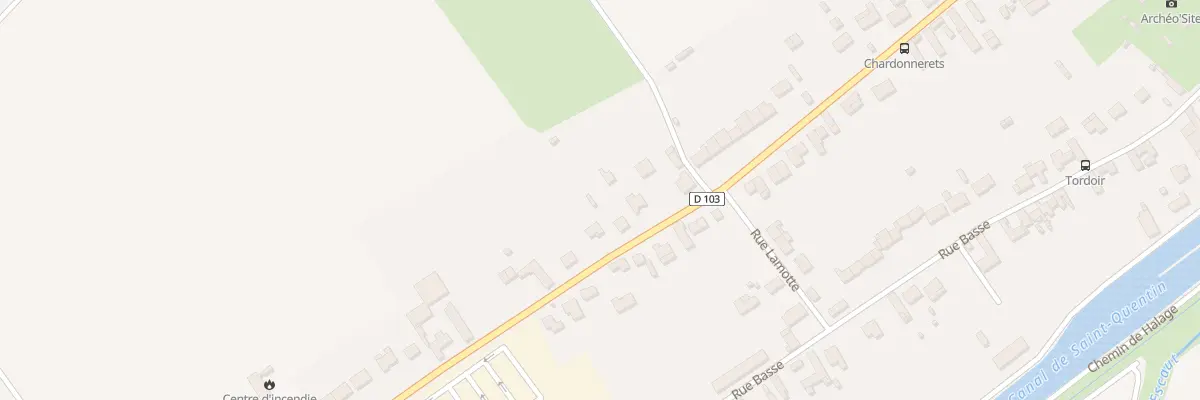Plan du 1325 Rue Haute aux Rues-des-Vignes