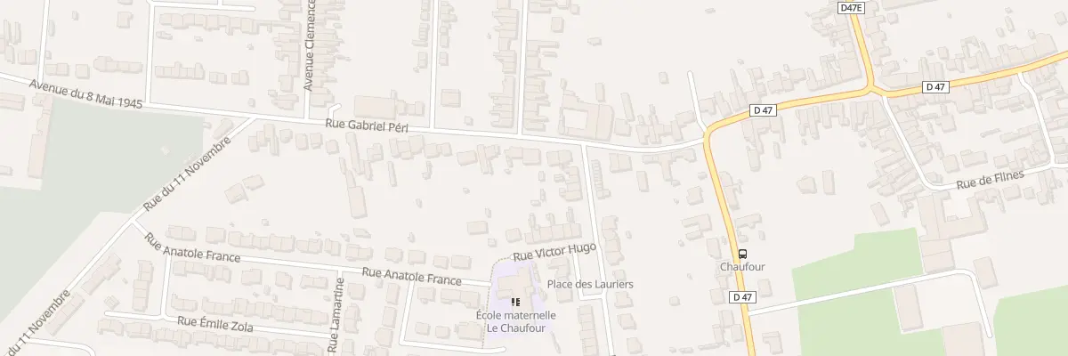 Plan du 143 Rue Gabriel Peri à Auberchicourt
