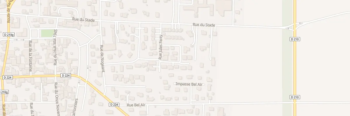Plan du 8 Rue Julie Daubie à Ennezat