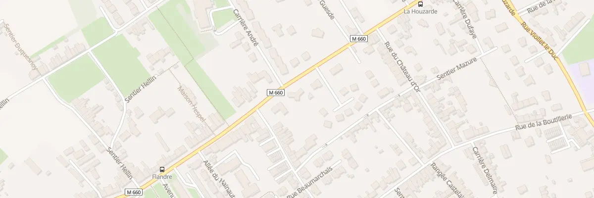 Plan du 160 Rue Jules Guesde à Wattrelos