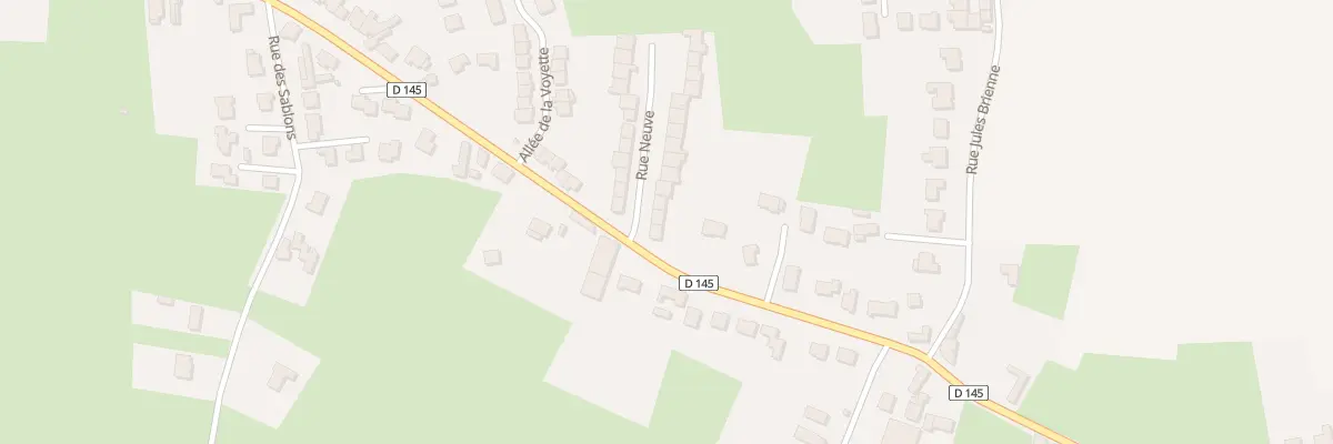 Plan du 4 Rue Neuve à Genech