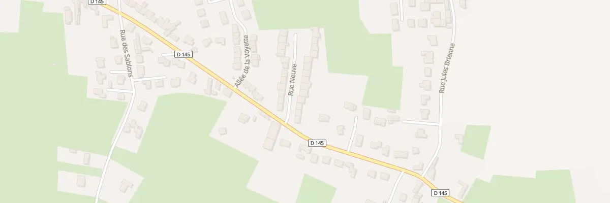 Plan du 8 Rue Neuve à Genech