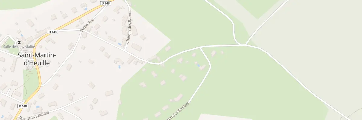 Plan du 18 Rue de la Chaume à Saint-Martin-d’Heuille