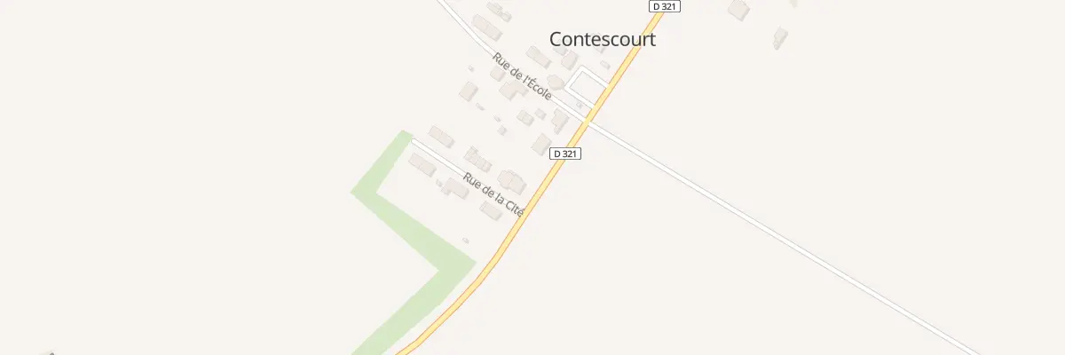 Plan du 1 Rue de la Cité à Contescourt