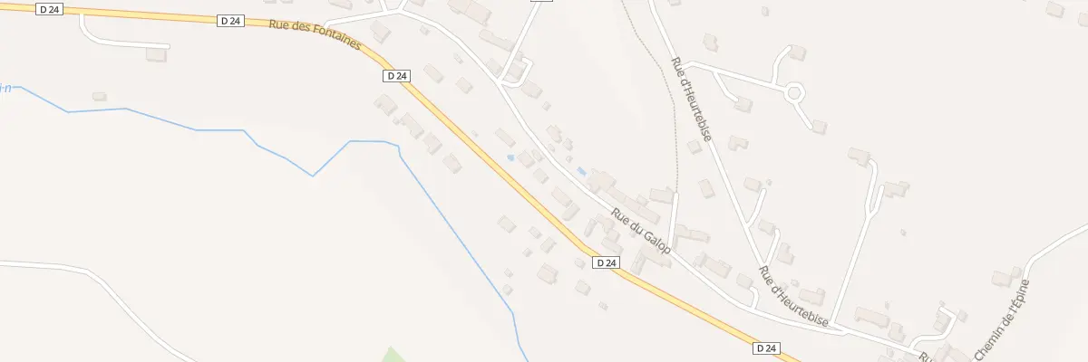 Plan du 34 Rue des Fontaines à Marsangy