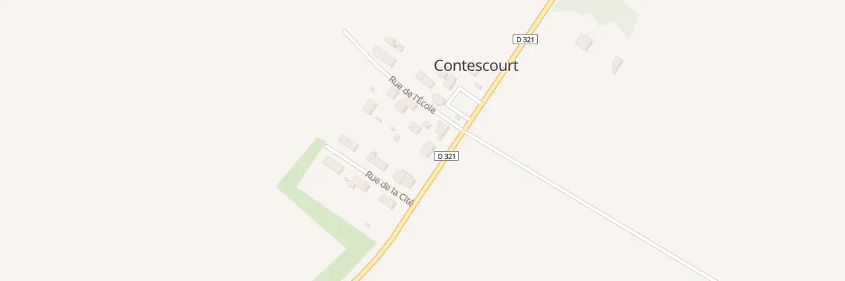 Plan du 1 Gr Grand Rue à Contescourt