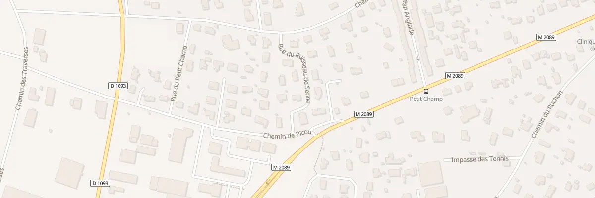 Plan du 16 Rue du Ruisseau de Senne à Pont-du-Château