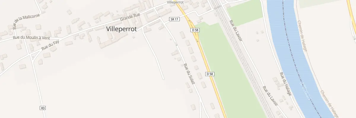 Plan du 10 Rue du Soleil à Villeperrot