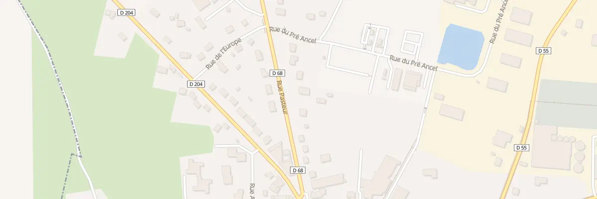 Plan du 12B Rue Pasteur à Rebais