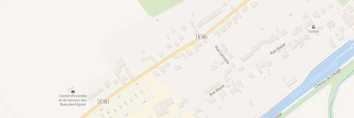 Plan du 1342 Rue Haute aux Rues-des-Vignes