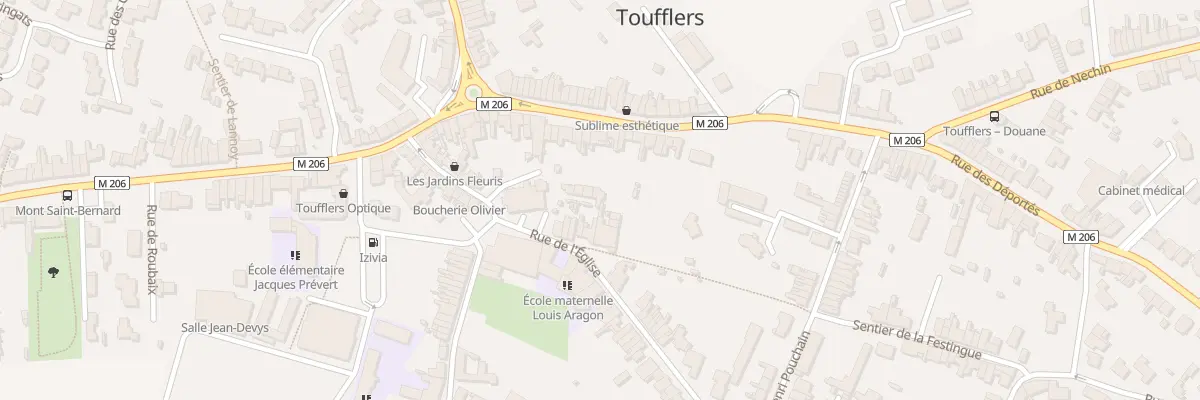 Plan du 29 Rue de l’Église à Toufflers