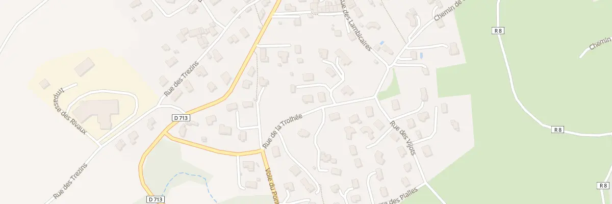 Plan du 6 Rue de la Trolhée à Saint-Yvoine