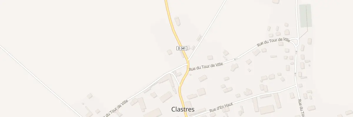 Plan du 12 Rue de Seraucourt à Clastres
