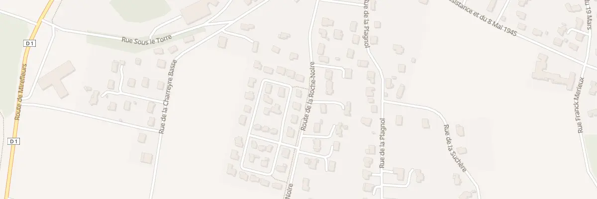 Plan du 7 Lot Domaine du Croix à Pérignat-sur-Allier