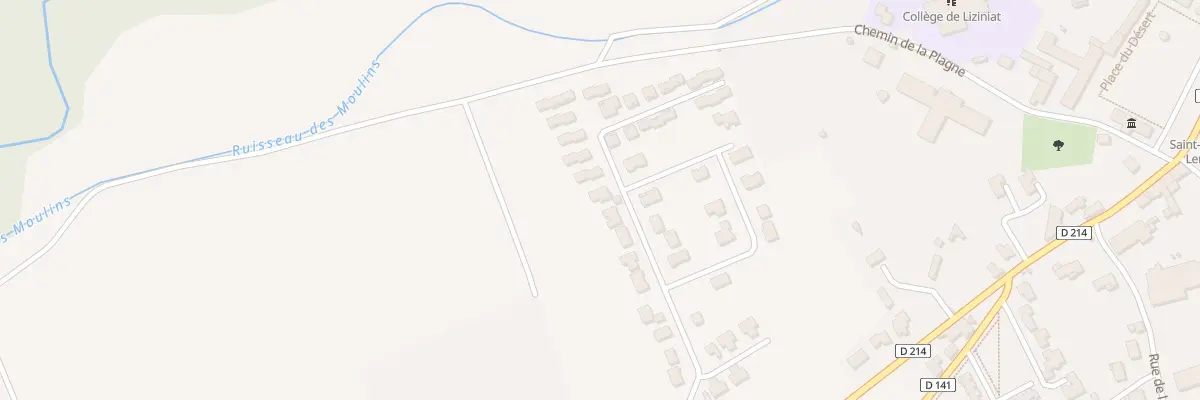 Plan du 17 Rue Geneviève Moneret à Saint-Germain-Lembron
