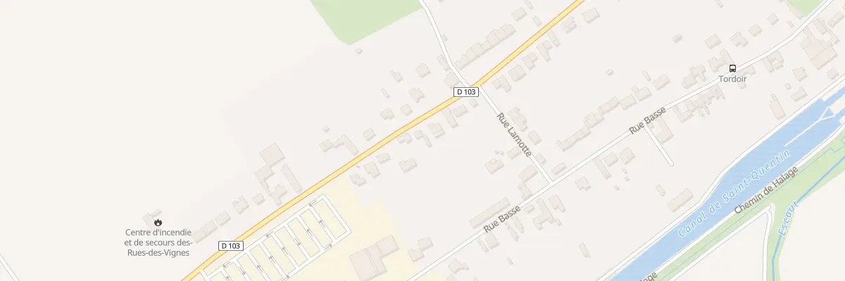 Plan du 1326 Rue Haute aux Rues-des-Vignes