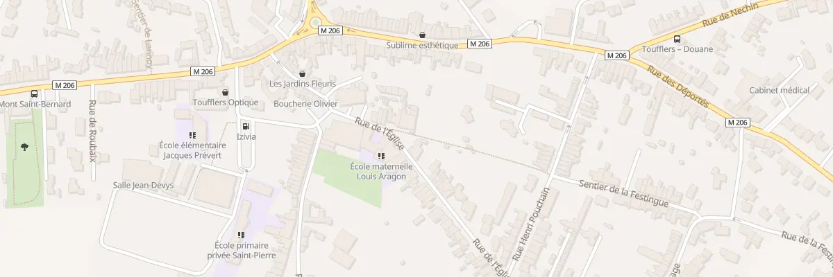 Plan du 37 Rue de l’Église à Toufflers
