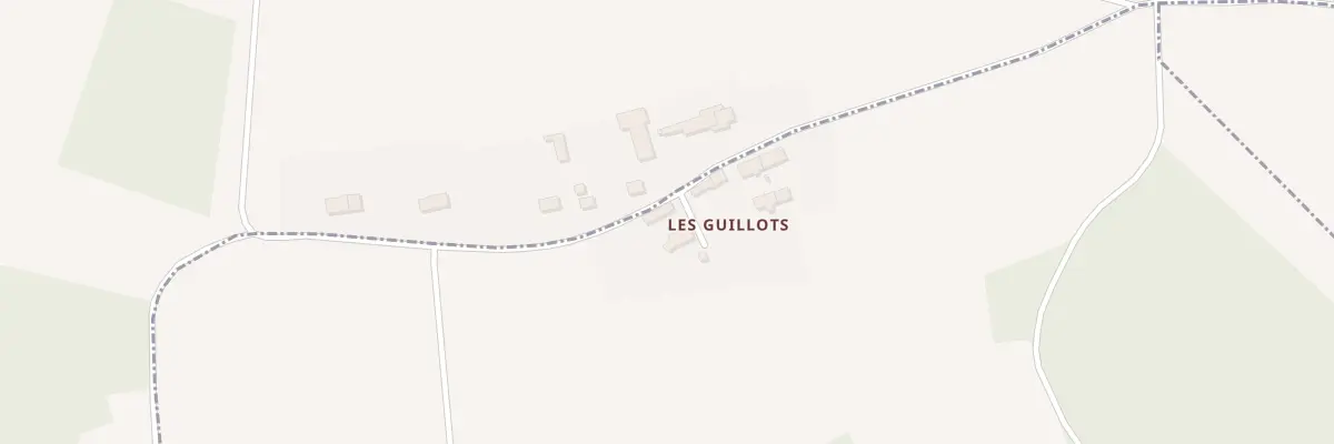 Plan du 9 Les Guillots à Verlin