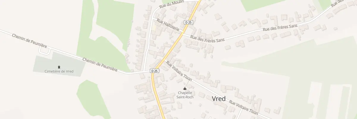 Plan du 31 Rue Voltaire Tison à Vred