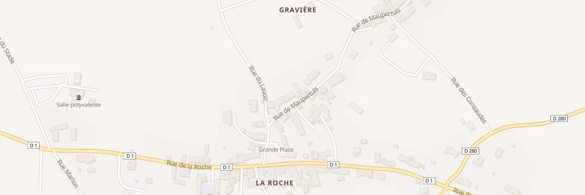Plan du 5 Rue de Maupertuis à Bransat