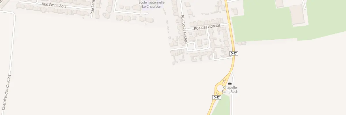 Plan du 35 Rue des Rosiers à Auberchicourt