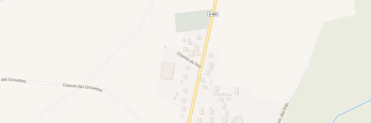 Plan du 36 Rte Nationale à Jutigny