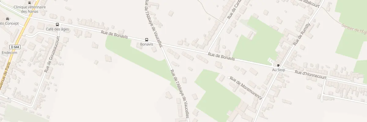 Plan du 109 Rue de Bonavis à Cambrai