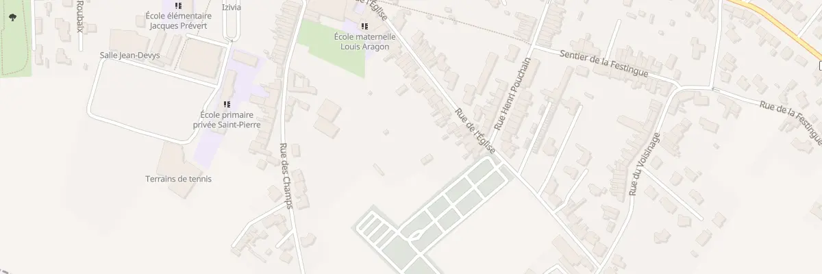 Plan du 66 Rue de l’Église à Toufflers