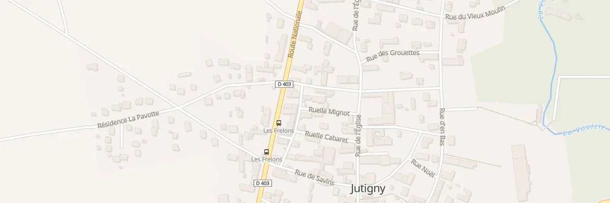 Plan du 3 Rle Mignot à Jutigny