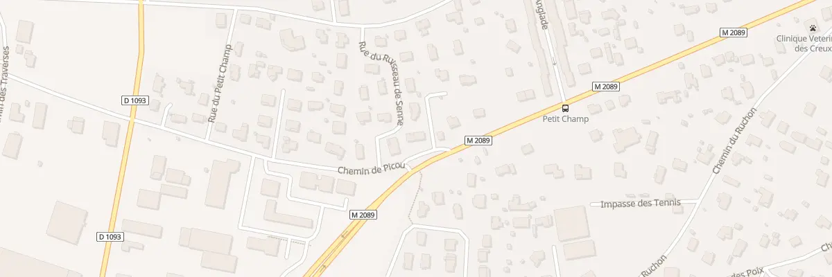 Plan du 11 Rue du Ruisseau de Senne à Pont-du-Château
